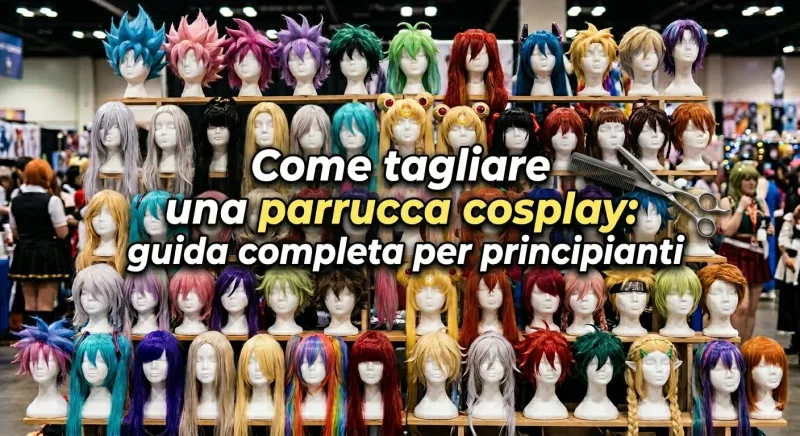 Come tagliare una parrucca cosplay: guida completa per principianti