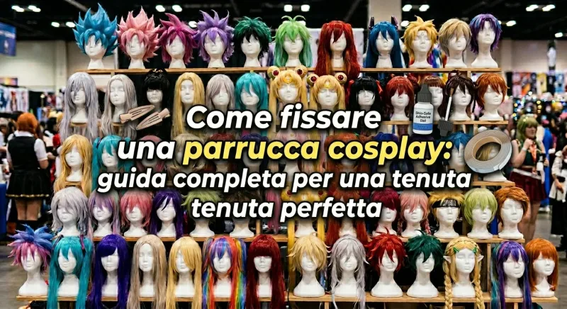 Come fissare una parrucca cosplay: guida completa per una tenuta perfetta