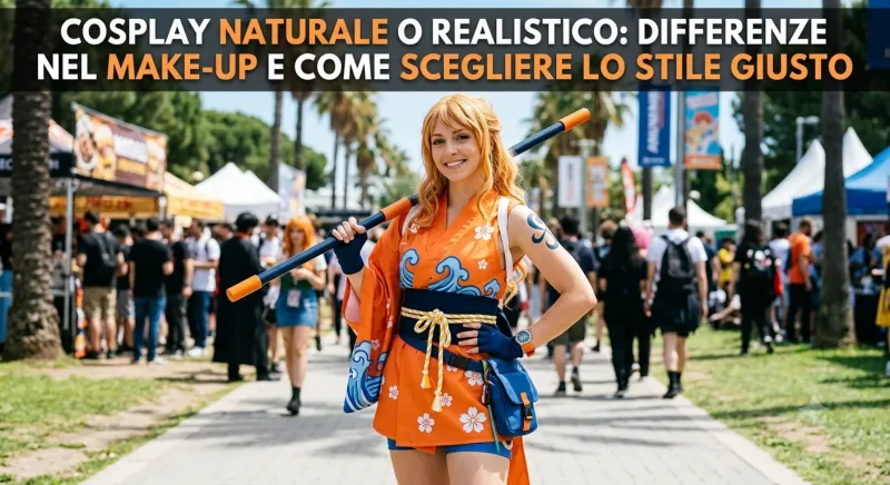 Cosplay naturale o realistico: differenze nel make-up e come scegliere lo stile giusto