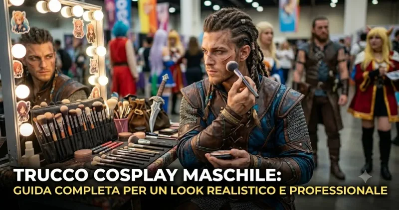 Trucco cosplay maschile: guida completa per un look realistico e professionale