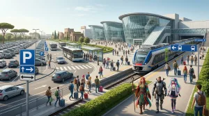 Come arrivare al Romics 2026: treno, metro, auto, bus e parcheggi