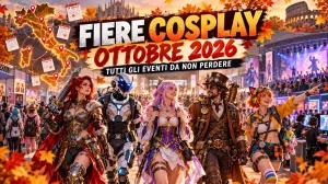 Fiere cosplay ottobre 2026: tutti gli eventi da non perdere