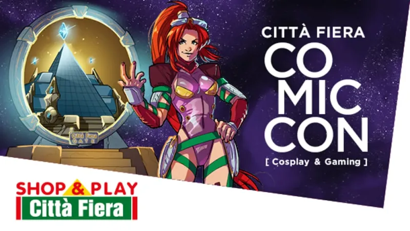 Città Fiera Comic-Con evento cosplay