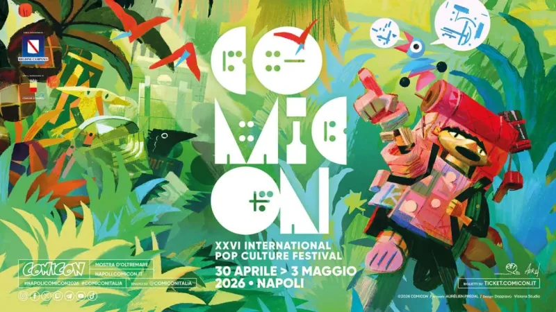 Comicon Napoli 2026 evento cosplay