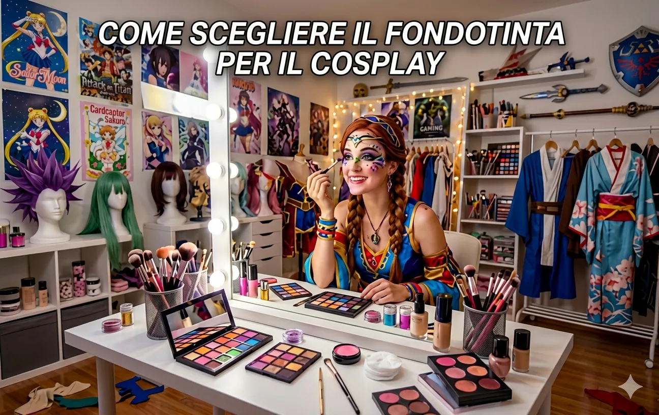 Come scegliere il fondotinta per il cosplay