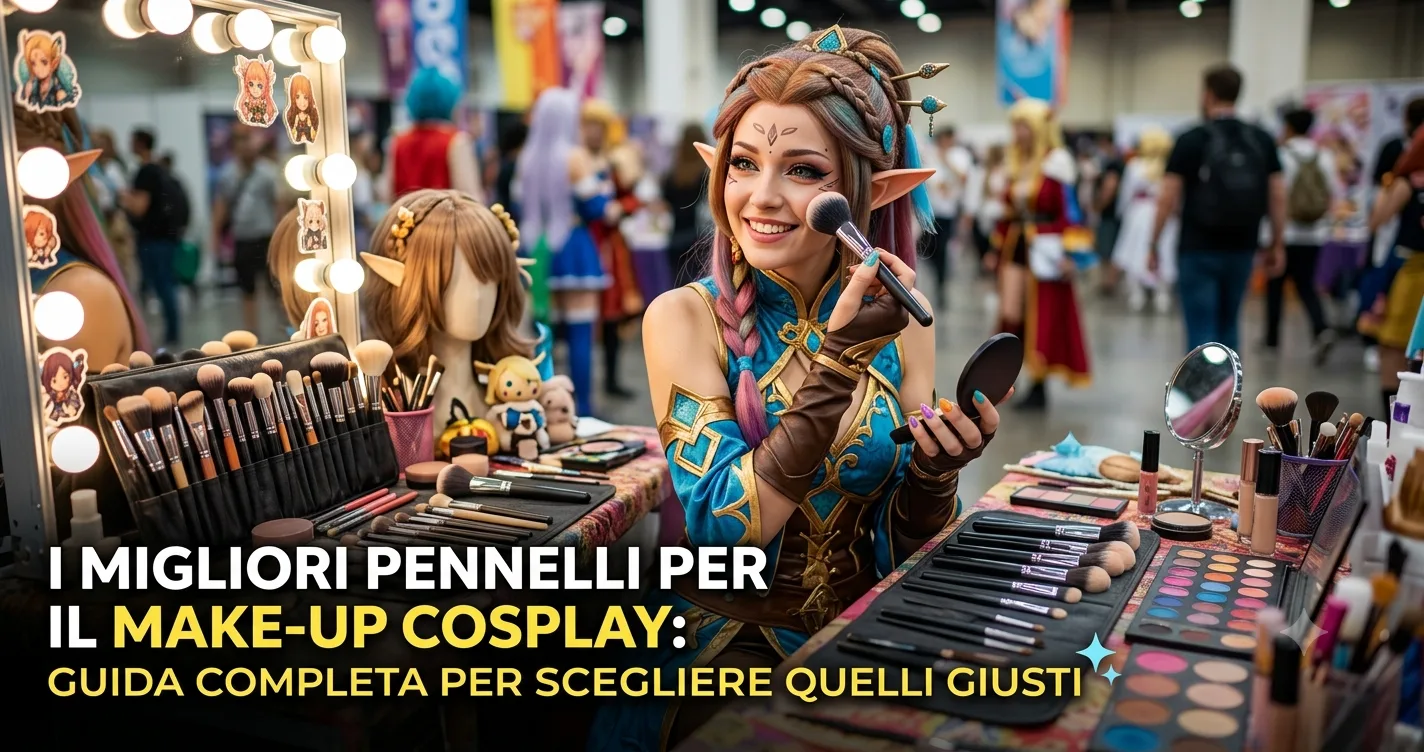 I migliori pennelli per il make-up cosplay: guida completa per scegliere quelli giusti