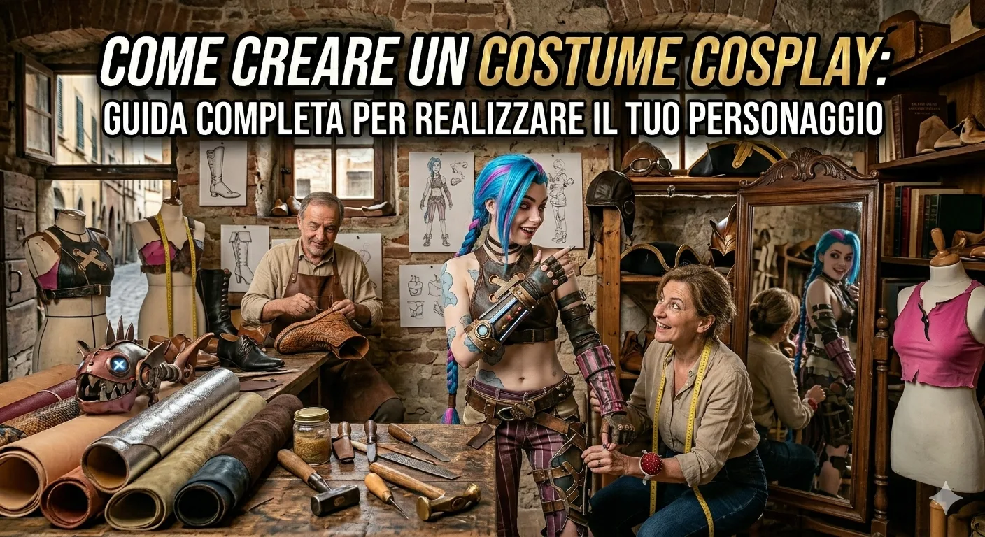 Come creare un costume cosplay: guida completa per realizzare il tuo personaggio
