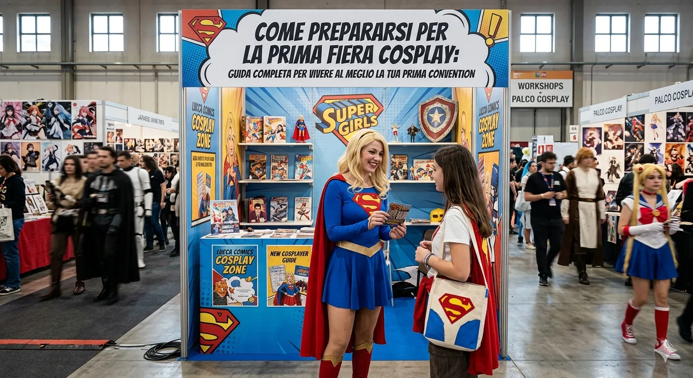 Come prepararsi per la prima fiera cosplay: guida completa per vivere al meglio la tua prima convention