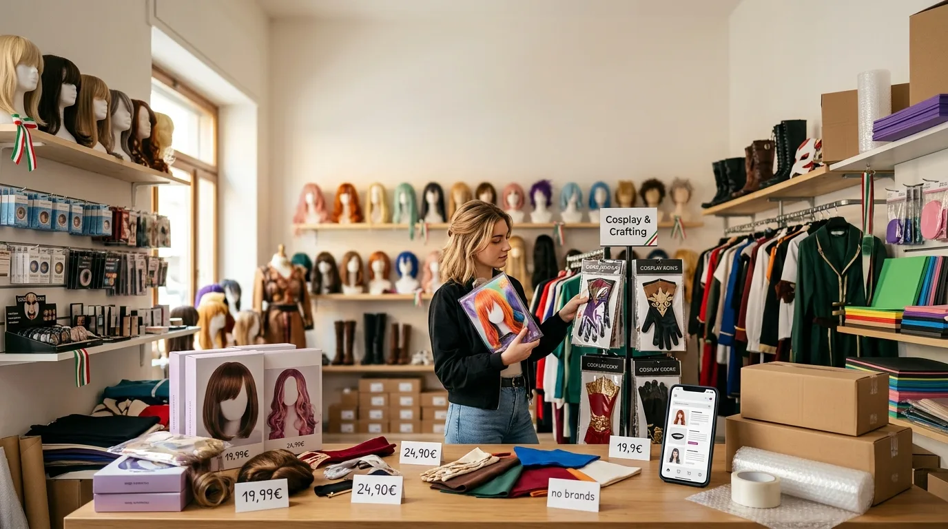 Negozi cosplay italiani: confronto tra prezzi, spedizioni e assortimento
