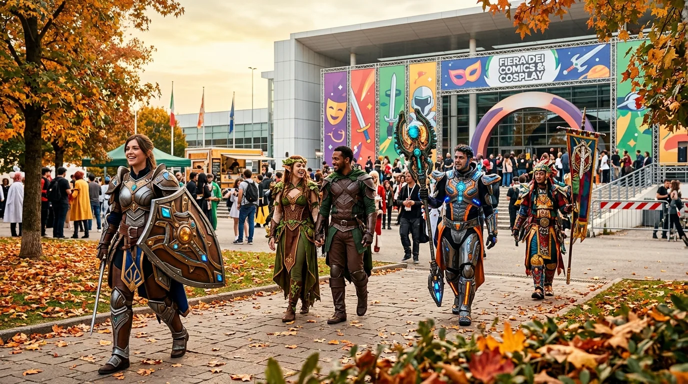 Eventi cosplay autunno 2026: fiere, comics e convention da non perdere