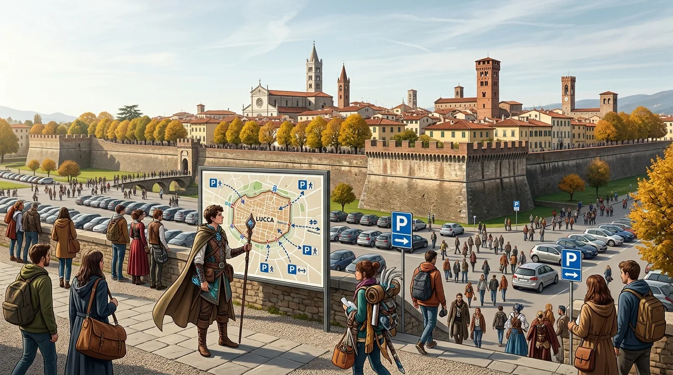 Quale parcheggio scegliere per Lucca Comics 2026? Distanze dal centro e migliori per zona