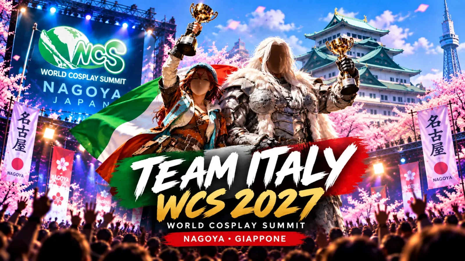 Team Italy WCS 2027: chi rappresenterà l’Italia al World Cosplay Summit