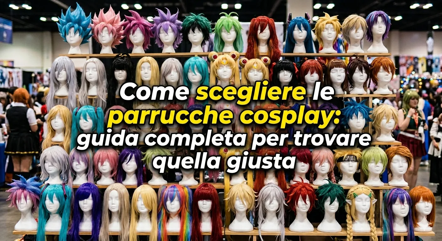 Come scegliere le parrucche cosplay: guida completa per trovare quella giusta